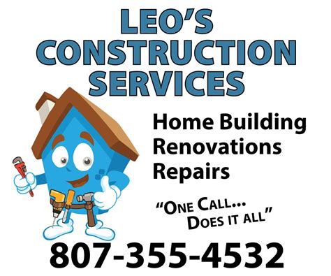 leos list thunder bay|Leo's Construction Services .